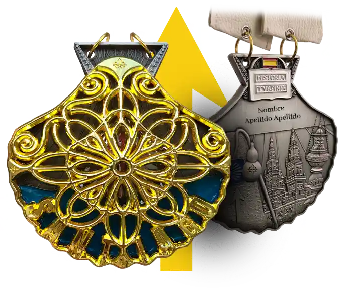 Banner with the Steamboat Challenge Medal