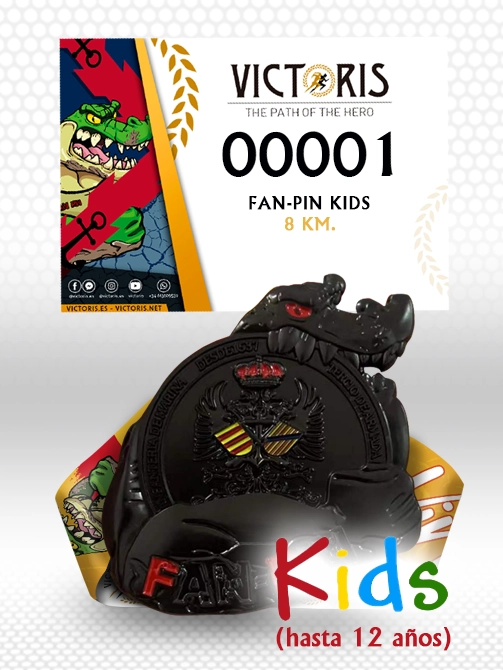 Race pack with medal and honeycomb Fanpin Race Kids