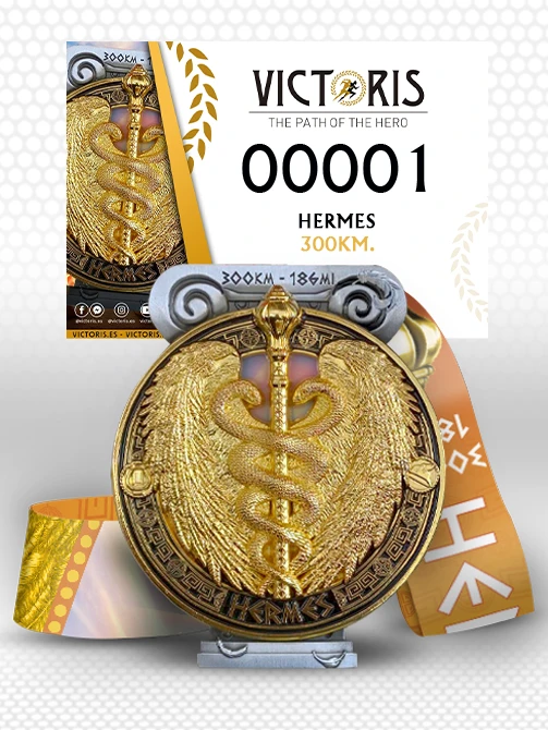 Pack de carrera con medalla de Reto de Hermes